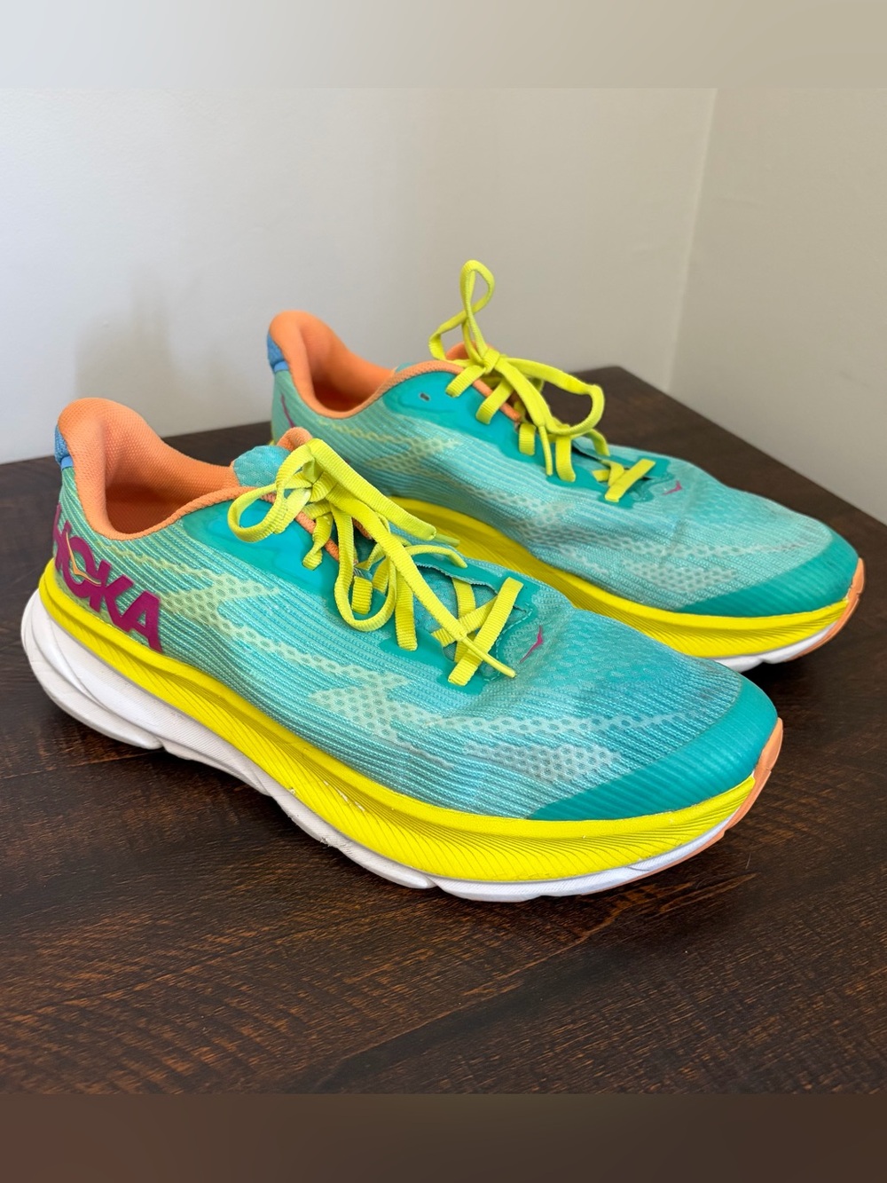 Hoka Clifton 9 Running Shoes Sneakers Ceramic / Evening Primrose